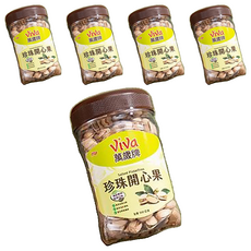 ViVa 萬歲牌 珍珠開心果, 更薄的外殼，開口更大，享受更方便, 300g, 5罐