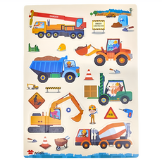 ariati 磁性配對拼圖 汽車套裝, 3歲以上兒童適用, 1組