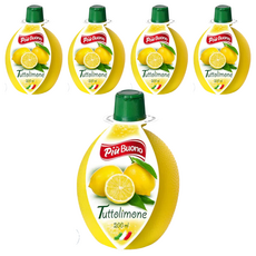 PIU BUONO 檸檬汁 (調理用) 200毫升, 200ml, 5瓶