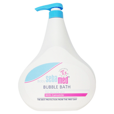 Baby sebamed 施巴嬰兒泡泡浴露1L，溫和清潔、不流淚配方，呵護寶寶嬌嫩肌膚, 1L, 1瓶