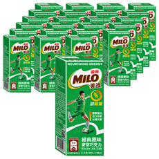 MILO 美祿 經典原味巧克力麥芽飲品, 優質蛋白 活力B群 水解大麥, 198ml, 24入