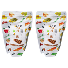 元氣家 烘焙蜜汁核桃, 高品質核桃, 非油炸, 酥脆爽口, 老少咸宜, 200g, 2包