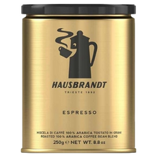 HAUSBRANDT 經典義式咖啡粉, 100% 阿拉比卡咖啡豆, 250g, 1罐