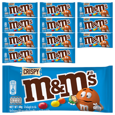 m&m's 脆心牛奶巧克力, 30g, 12包