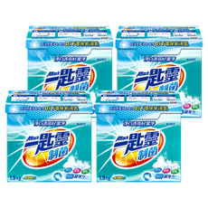 Attack 一匙靈 台灣公司貨 制菌超濃縮洗衣粉, 1.9kg, 4盒