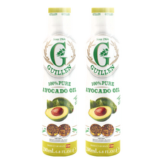 GUILLEN 酪梨油 噴霧式, 三段式噴頭 精準控制油量, 100%不透光鋁罐 200ml, 2瓶