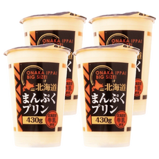 北海道大杯布丁, 430g, 4個