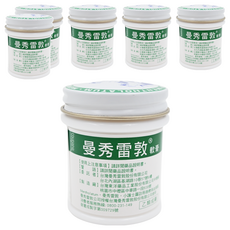 MENTHOLATUM 曼秀雷敦 軟膏, 35g, 清新薄荷香氣, 緩解蚊蟲叮咬引起的皮膚搔癢紅腫, 暫時緩解肌肉與關節痠痛, 舒緩感冒胸部不適, 6罐