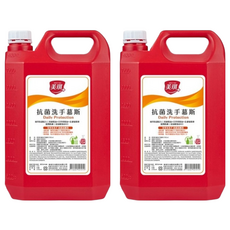 美琪抗菌洗手慕斯，3785ml大容量，添加維他命B3+E，植萃防護配方，台灣製造, 3.785L, 2桶