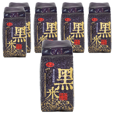 池上黑米, 600g, 6包