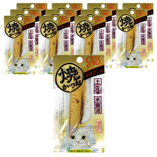 INABA CIAO 啾嚕 宗田鰹燒魚柳條 貓零食 YK-05, 真高湯風味, 日本國產品, 綠茶消臭成分配合, 土佐清水港直送, 30g, 12包