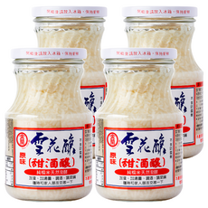 金蘭 雪花釀, 獨家培育麴種 保留圓糯米香氣, 純糯米天然發酵, 500g, 4罐