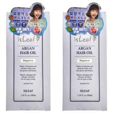 isLeaf 香氛順盈護髮油 紫愛瑰蜜, 100ml, 2瓶