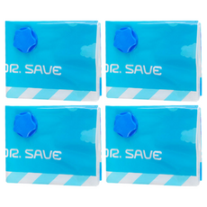 MODCON 摩肯 DR.SAVE 真空收納壓縮袋組 XL超大尺寸，真空收納省空間，防塵防潮防霉, XL(60 x 80cm), 4個裝, 1組