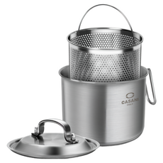 CASANI Cucina系列 不鏽鋼多用途鍋 IH電磁爐適用 16公分 容量/數量: 2.3公升1入, 16cm, 1個