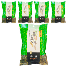 義昌生技 綠豆, 通過ISO22000,HACCP國際安全雙驗證, 無添加防腐劑及色素, 5包, 600g