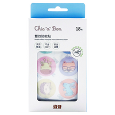 奇哥 Chic a Bon 雙效防蚊貼 18片, 1盒
