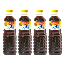 福松 鯷鮮魚露 保特 鮮魚露, 500ml, 4瓶