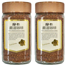 MOCCA 摩卡 嚴選咖啡, 顆粒狀, 156g, 2罐
