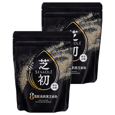 SESAOLE 芝初 高鈣黑芝麻粉, 200g, 2包