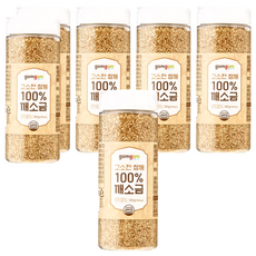 gomgom 熟白芝麻粒 100g 罐裝, 6罐