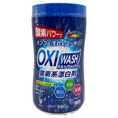 novopin OXI WASH 多功能去漬氧系漂白粉, 日本製造, 680g, 居家清潔好幫手, 1罐