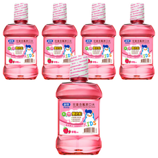 Shallop 刷樂 兒童含氟漱口水 草莓, 500ml, 5瓶