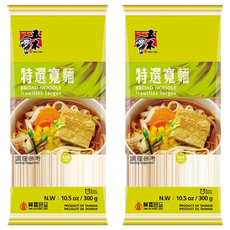 五木 特選寬麵, 低納美味，健康首選, 300g, 2包