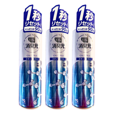 KOBAYASHI 小林製藥 消臭元 浴廁芳香噴霧, Ion Citrus, 280ml, 柑橘清香, 3罐