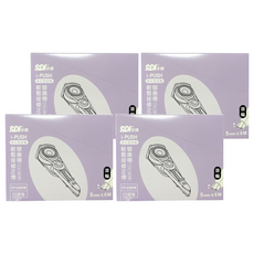 SDI 手牌 i PUSH 輕鬆按修正帶 進化型滾輪替換帶 CT-225VR 5mm x 6M, 紫色, 4盒