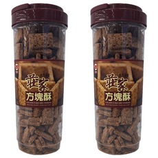 莊家 黑糖方塊酥, 430g, 2罐
