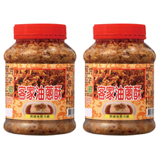 軒香 客家油蔥酥 600g 2罐組｜客家風味 料理佐料 油蔥酥, 2罐