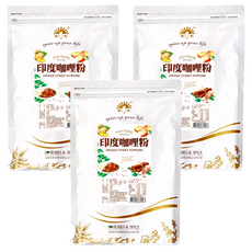 新光洋菜 印度咖哩粉，1000g, 1kg, 3包
