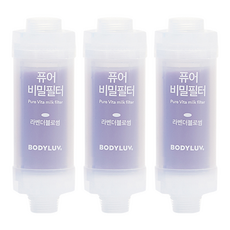 BODYLUV 香氛濾芯 第二代 (薰衣草), 補水保濕, 去除水中餘氯, 薰衣草香, 3個
