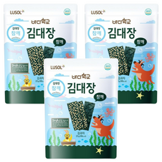 LUSOL 海苔，西海岸舒川海苔製造，富含纖維、礦物質、胡蘿蔔素及維生素C, 芝麻, 20g, 3包