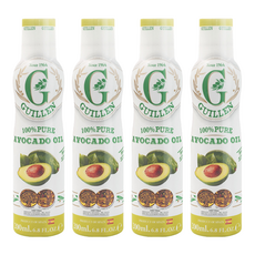 GUILLEN 酪梨油 噴霧式, 三段式噴頭 精準控制油量, 100%不透光鋁罐 200ml, 4瓶