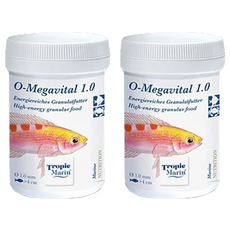 Tropic Marin 勁能量海水魚飼料 顆粒1.0mm 高能量顆粒狀食品, 75g, 2罐