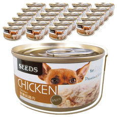 惜時 成犬 CHICKEN愛狗天然食罐頭, 鮮嫩純雞肉, 70g, 24罐