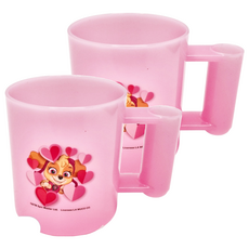 PAW PATROL 汪汪隊立大功 可愛牙刷杯, 2個, 粉色