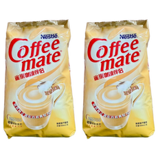 NESCAFE 雀巢咖啡 咖啡伴侶奶精，提供更精緻調配的經典配方, 1kg, 2包