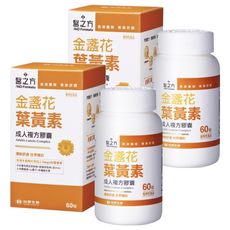 台塑生醫 MD Formula 醫之方 金盞花葉黃素成人複方膠囊, 酯化型葉黃素 日本專利黑豆萃取 60粒, 510mg, 60顆, 2盒