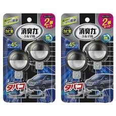 ST 雞仔牌 消臭力 車用夾式芳香劑，2個 Set，適用於車, 除煙薄荷, 4個