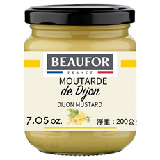 BEAUFOR 堡芙 法式芥末醬 200公克, 200g, 1罐