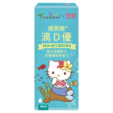 VIGOWAY 威客維 滴D優滴液 三麗鷗授權聯名, 30ml, 1盒