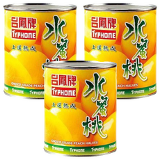 台鳳 水蜜桃 Choice Grade Peach Halves, 820g, 3罐