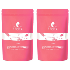 午茶夫人 玫瑰煎茶包, 頂級PET茶包, 每杯0卡, 品質保證, 2.5g, 10包, 2袋
