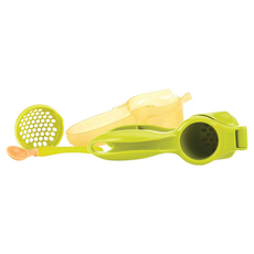 Nuby 蔬果泥擠壓器 附匙, 1組