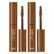 ETUDE 眉飛色舞染眉膏 4.5g, 04 NaturalBrown, 2支
