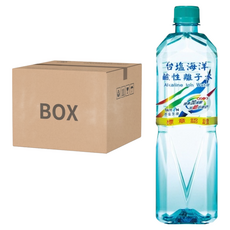 TAIYEN 台塩生技 海洋鹼性離子水 1500ml, 天然海水小分子，六年連續榮獲健康品牌, 1.5L, 48瓶