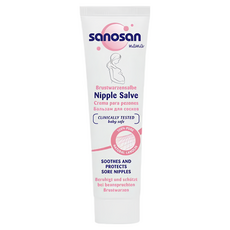 sanosan 珊諾 S孕女神乳尖修護羊脂膏 30ml, 滋潤舒緩受傷肌膚, 國際檢測機構五星認證, 1條